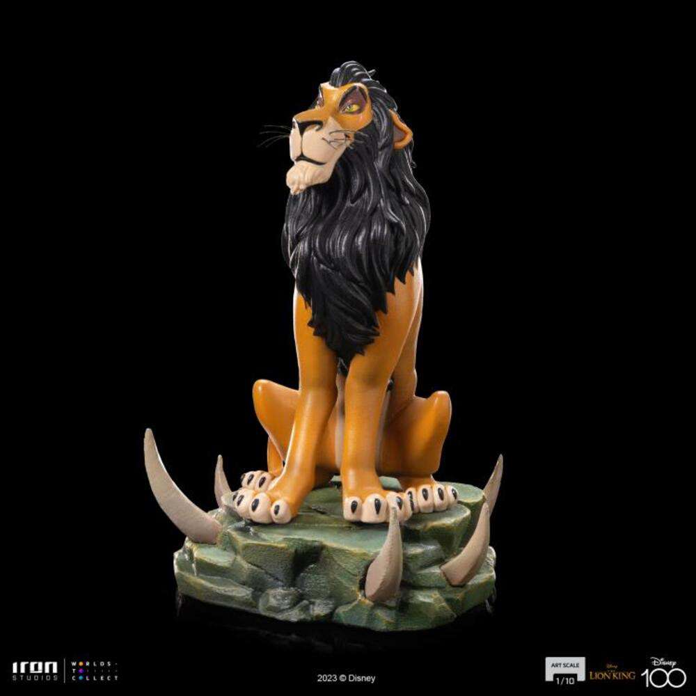 IRON STUDIOS LION KING SCAR 1/10 STATUA 16 cm