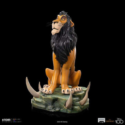 IRON STUDIOS LION KING SCAR 1/10 STATUA 16 cm