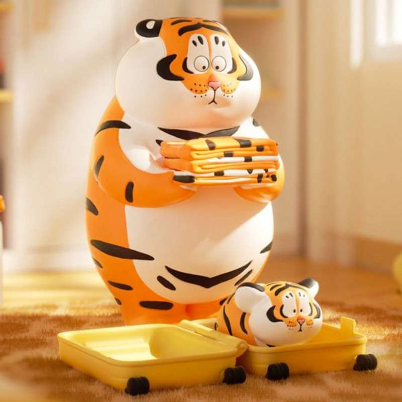 FUNISM ALEXANDER TIGER ROARING LOVE BLIND BOX DISPLAY (8) MINI FIGURA 8 cm