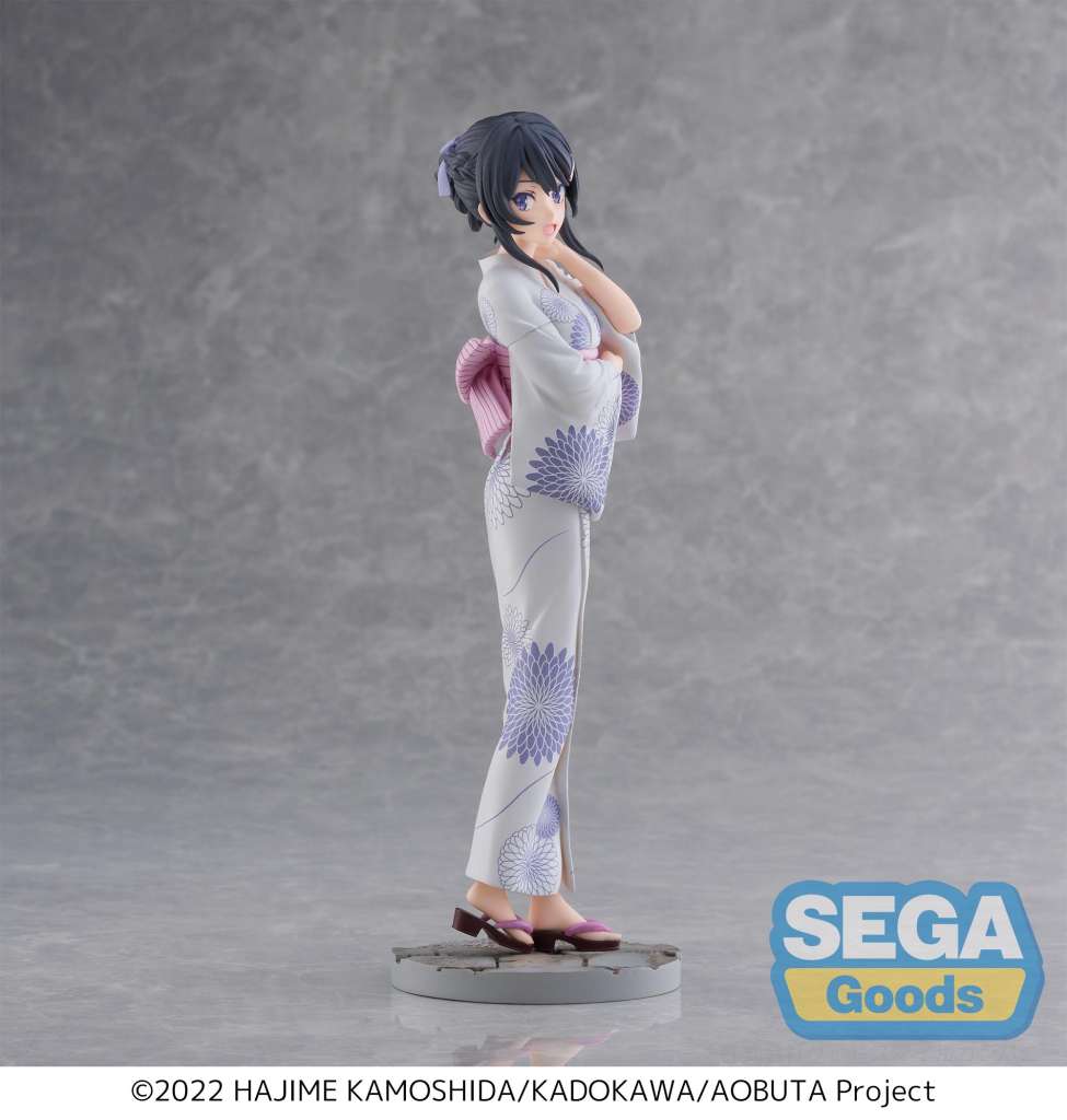 RASCAL DOES NOT DREAM OF BUNNY GIRL SENPAI LUMINASTA PVC STATUA MAI SAKURAJIMA YUKATA 22 CM SEGA