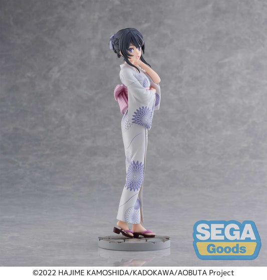 RASCAL DOES NOT DREAM OF BUNNY GIRL SENPAI LUMINASTA PVC STATUA MAI SAKURAJIMA YUKATA 22 CM SEGA