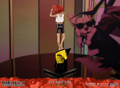 COWBOY BEBOP ED AND EIN 1/8 RESIN STATUE
