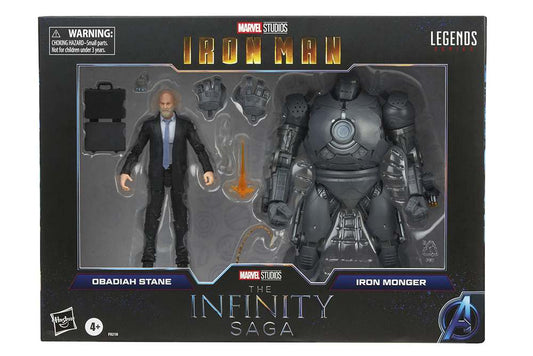 ML IS IRON MONGER & OBADIAH STANE AF ACTION FIGURA HASBRO