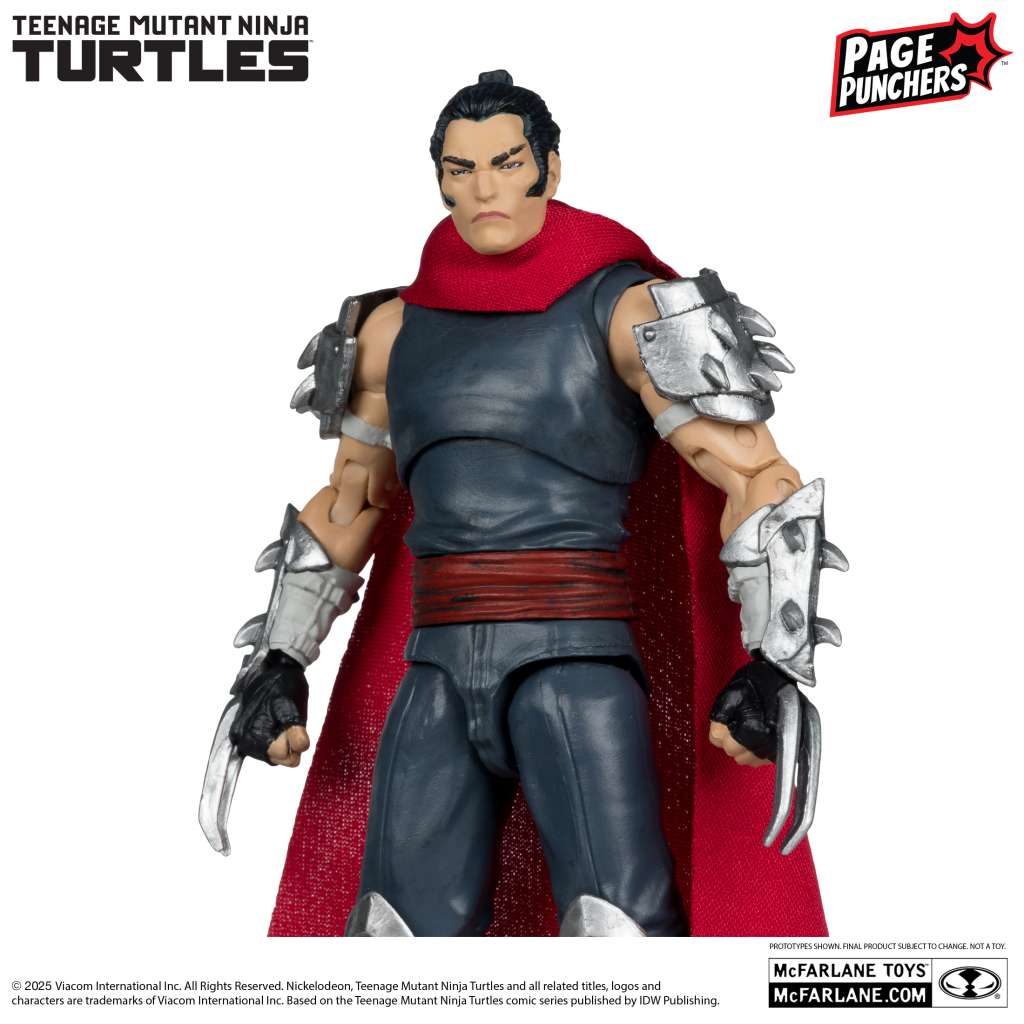 TMNT 5INCH FIGURE WITH COMIC ASS SET (6)