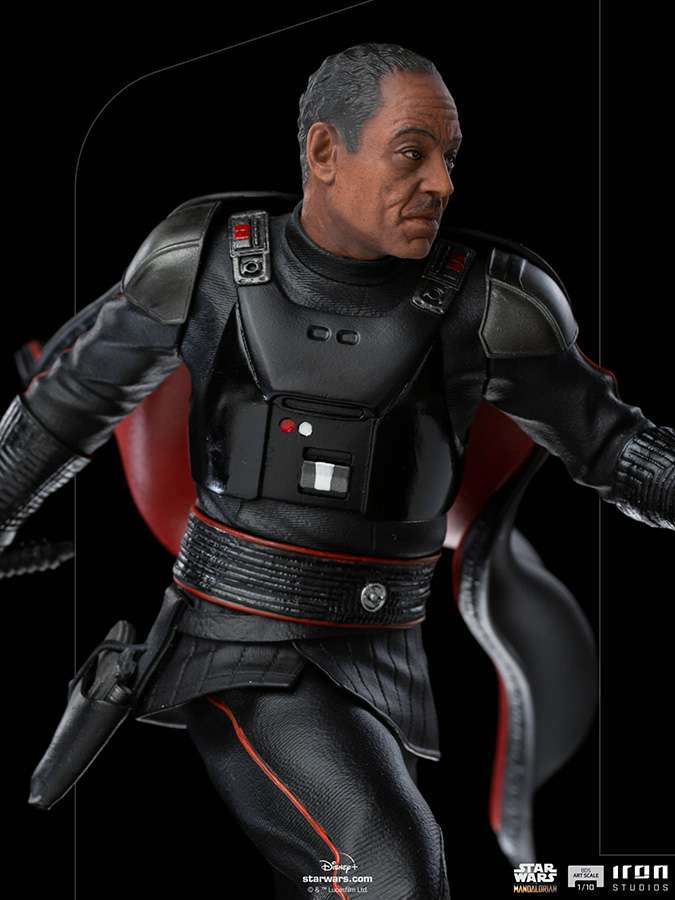 IRON STUDIOS MANDALORIAN MOFF GIDEON ART ST 1/10 STATUA 20 cm
