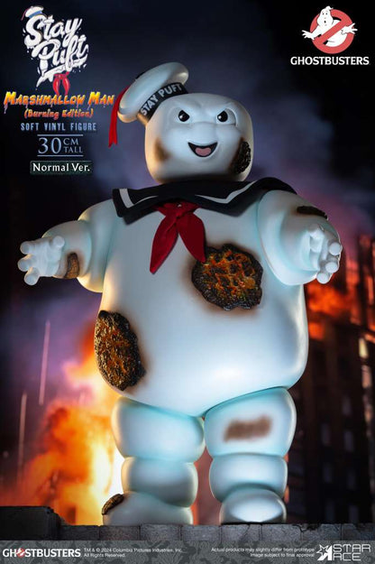 GHOSTBUSTERS MARSHMALLOW MAN BURNING AF