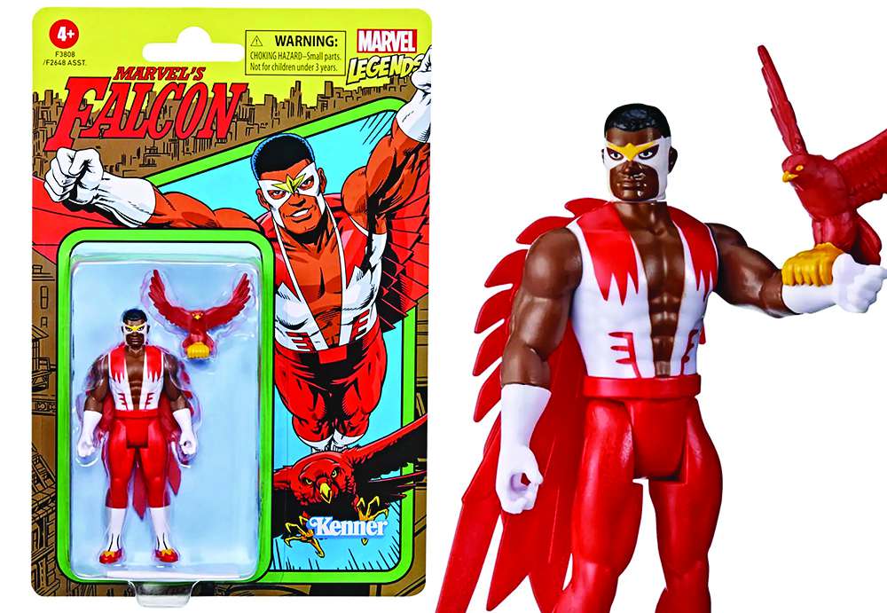 HASBRO FALCON - MARVEL LEGENDS RETRO AF ACTION FIGURE
