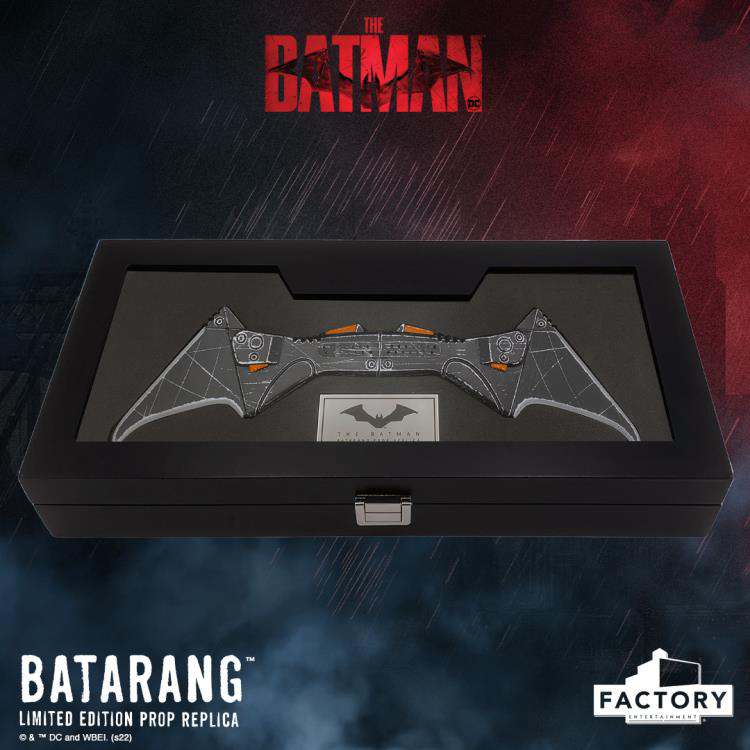 THE BATMAN PROP REPLICA BATARANG EDIZIONE LIMITATA 25 CM FACTORY ENTERTAINMENT