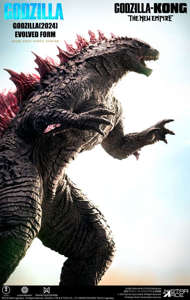 GODZILLA(2024) EVOLVED FORM DLX STATUE
