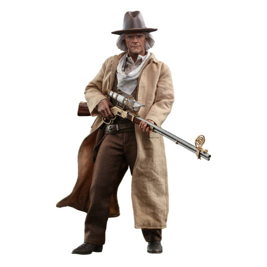 Back To The Zukunft Iii Movie Masterpiece Action Figura 1/6 Doc Brown 32 Cm Hot Toys