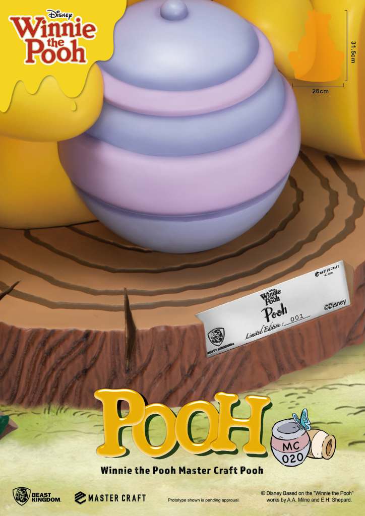 WINNIE THE POOH MASTER CRAFT STATUE