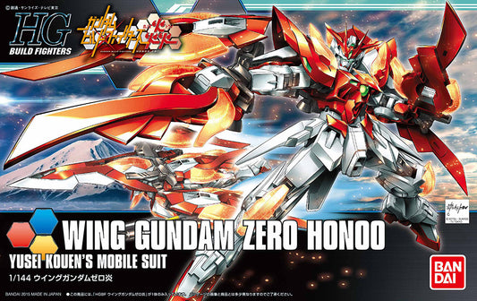 GUNDAM HIGH GRADE HGBF MODEL KIT WING ZERO HONOO 1/144 BANDAI