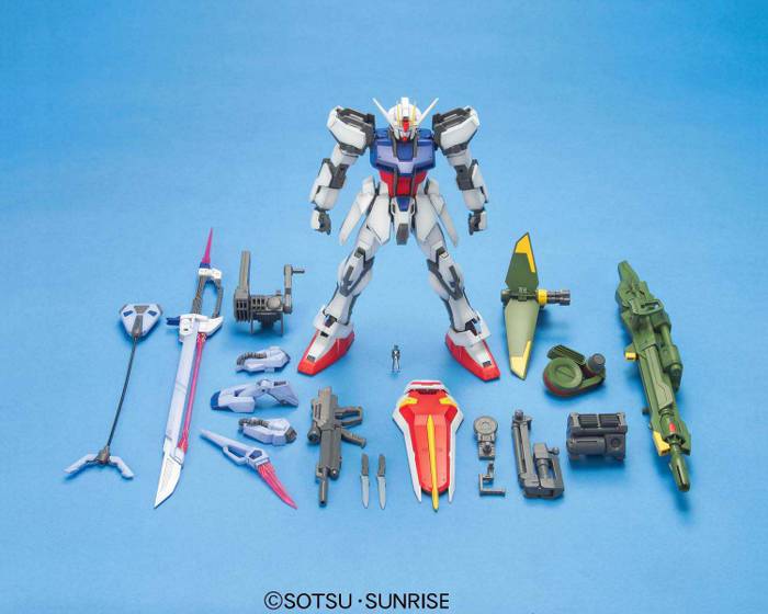 GUNDAM MASTER GRADE MG MODEL KIT LAUNCHER/SWORD STRIKE 1/100 BANDAI