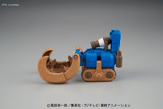 BANDAI MODEL KIT ONE PIECE CHOPPER ROBO S 3 HORN DOZER MODEL KIT