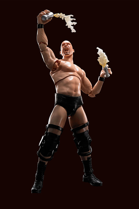 BANDAI WWE STONE COLD STEVE AUSTIN FIGUARTS ACTION FIGURE