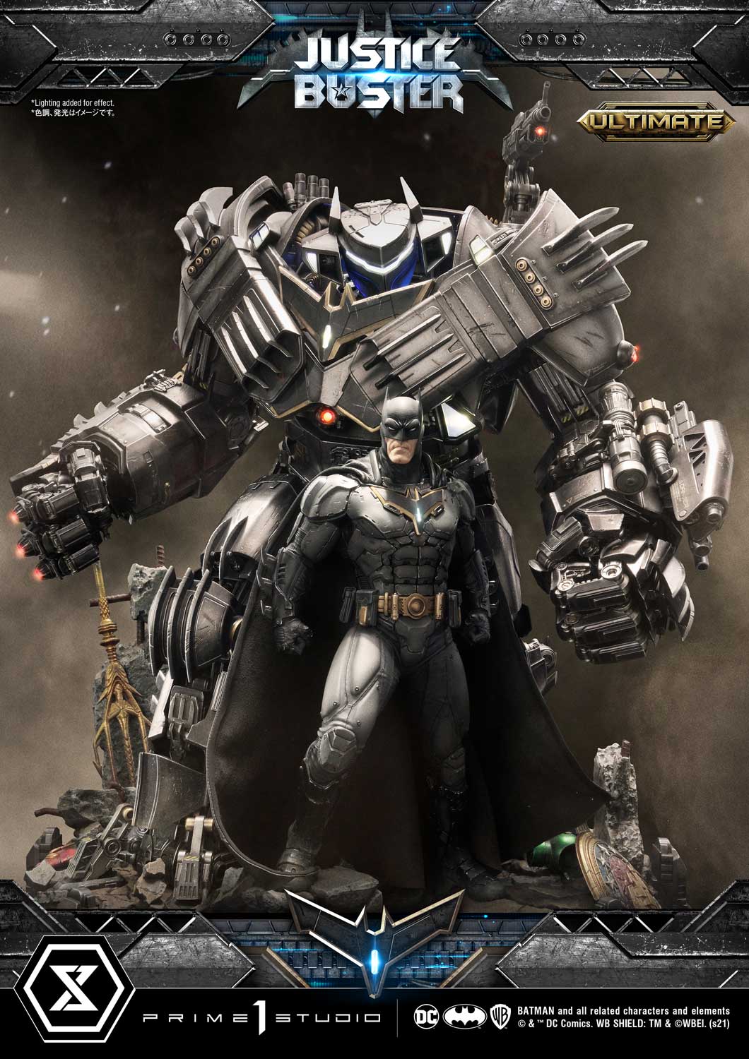 BATMAN JUSTICE BUSTER NIZZI ULTIMATE ST STATUA PRIME 1 STUDIO