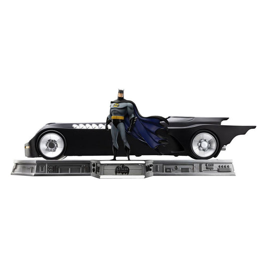 Batman The Animated Series (1992) Art Scale Set Deluxe 1/10 Batman E Batmobile 24 Cm Iron Studios