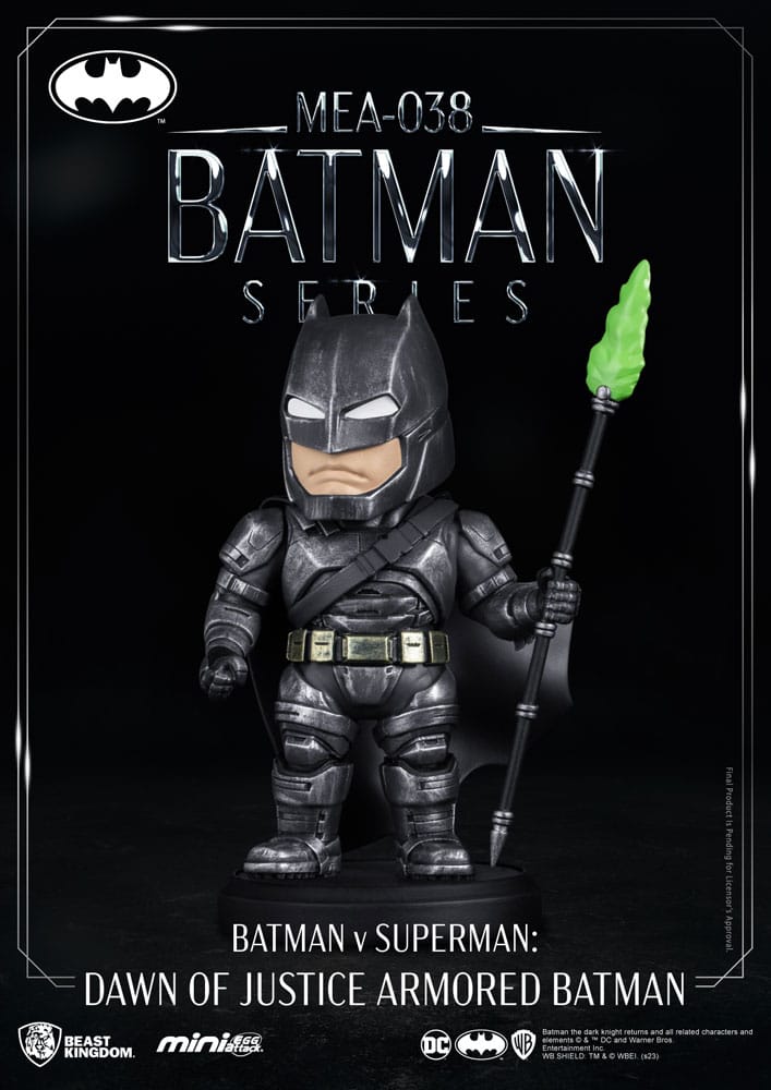 Batman V Superman: Dawn Of Justice Mini Uova Attack Figura Armored Batman 8 Cm Beast Kingdom Toys