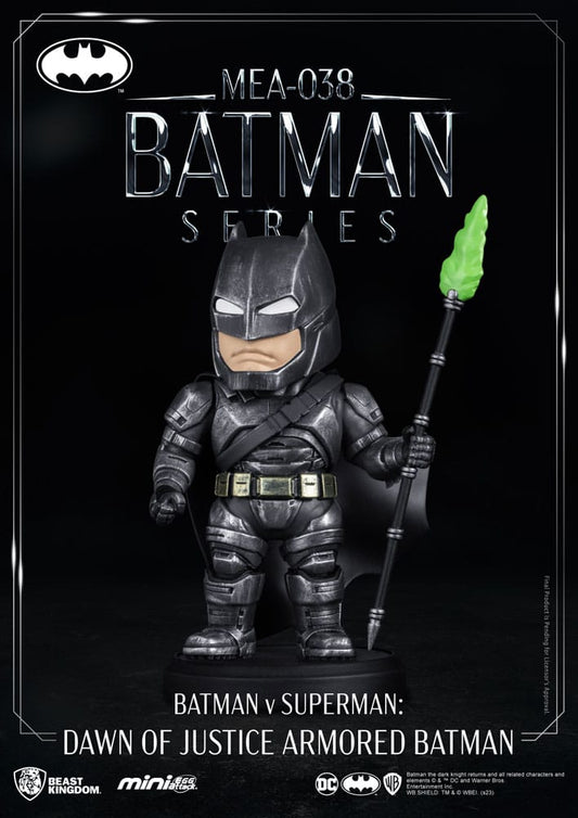 Batman V Superman: Dawn Of Justice Mini Uova Attack Figura Armored Batman 8 Cm Beast Kingdom Toys