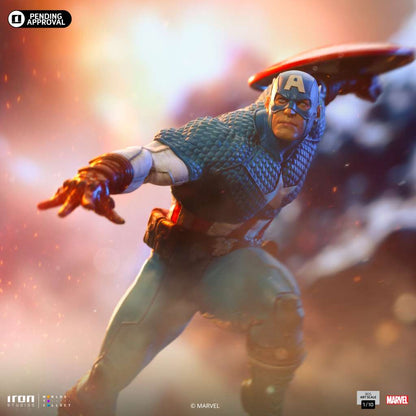 IRON STUDIOS INFINITY GAUNTLET CAPTAIN AMERICA1/10 STATUA 34 cm
