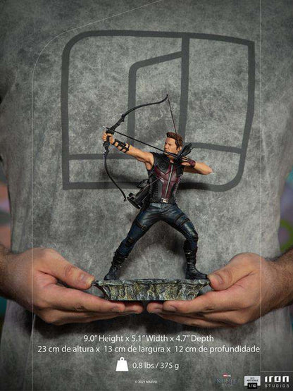 IRON STUDIOS INFINITY SAGA HAWKEYE NY BATTLE 1/10 STATUA 23 cm