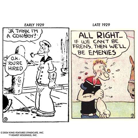 POPEYE WAVE 3 - 1ST APP WHITE SHIRT AF