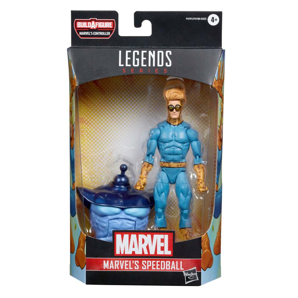 HASBRO - MARVEL LEGENDS CONTROLLER SPEEDBALL AF ACTION FIGURE