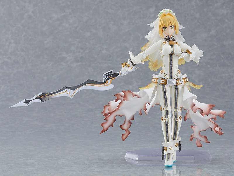MAX FACTORY FATE G/O SABER NERO CLAUDIUS BRIDE FIGMA ACTION FIGURE 15 cm