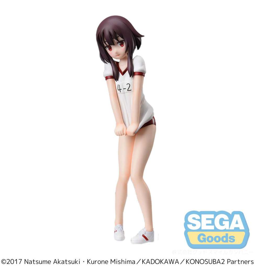 SEGA KONOSUBA MEGUMIN GYM CLOTHES SPM FIGURA 22 cm