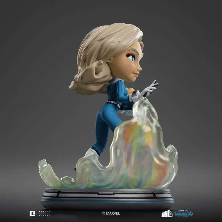 IRON STUDIOS FANTASTIC FOUR FIRST STEPS INVISIBLE WOMAN FRANKLIN MINICO STATUA 15 cm