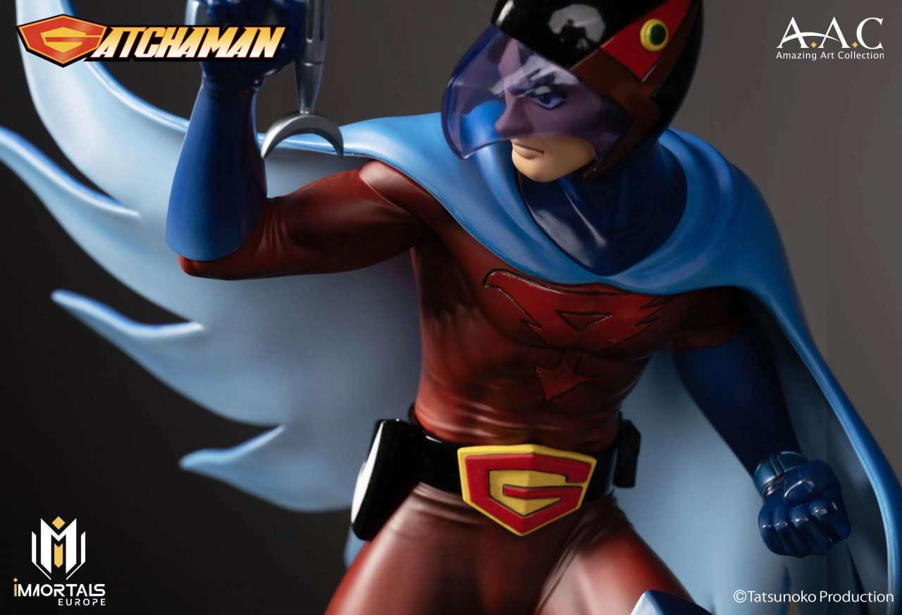 GATCHMAN JOE THE CONDOR RESIN STATUE