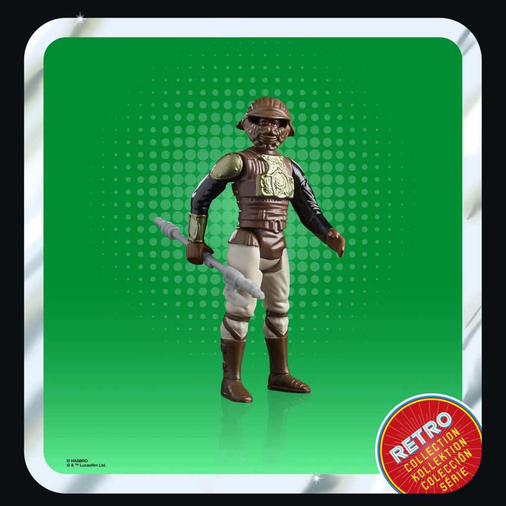 HASBRO SW RETRO LANDO CALRISSIAN SKIFF GUARD AF ACTION FIGURE
