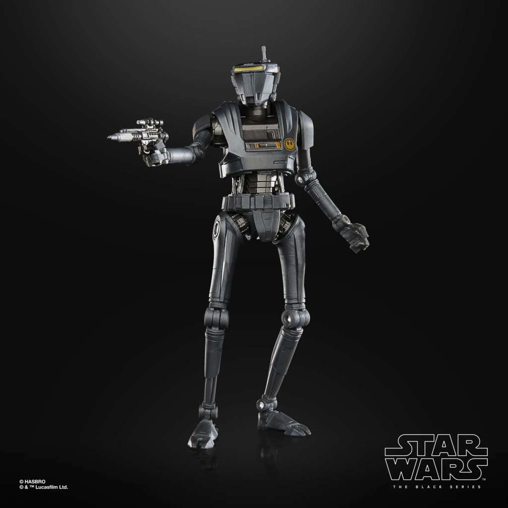 STAR WARS: THE MANDALORIAN BLACK SERIES ACTION FIGURA 2022 NEW REPUBLIC SECURITY DROID 15 CM HASBRO
