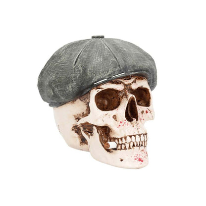 TOMMY THE BOSS SKULL ORNAMENT 18.5CM