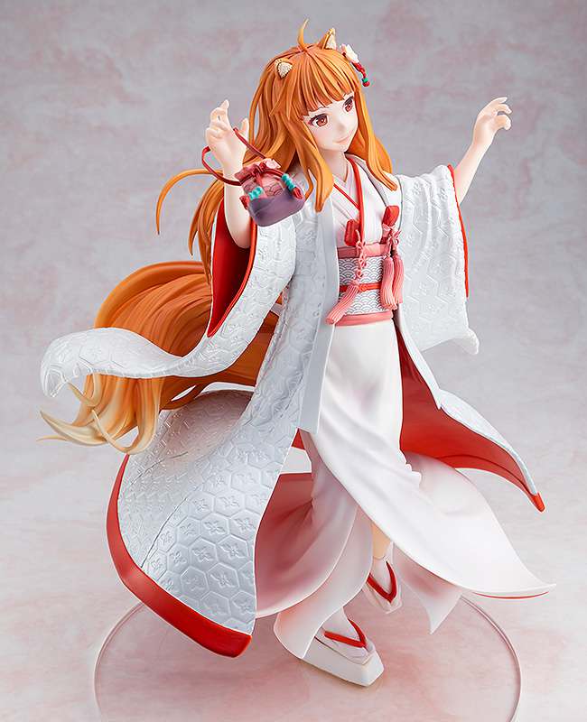 SPICE E WOLF PVC STATUA 1/7 WISE WOLF HOLO WEDDING KIMONO VER. 26 CM KADOKAWA