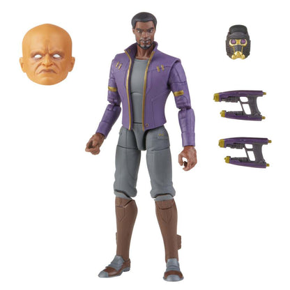 HASBRO - MARVEL LEGENDS TCHALLA STAR LORD AF ACTION FIGURE