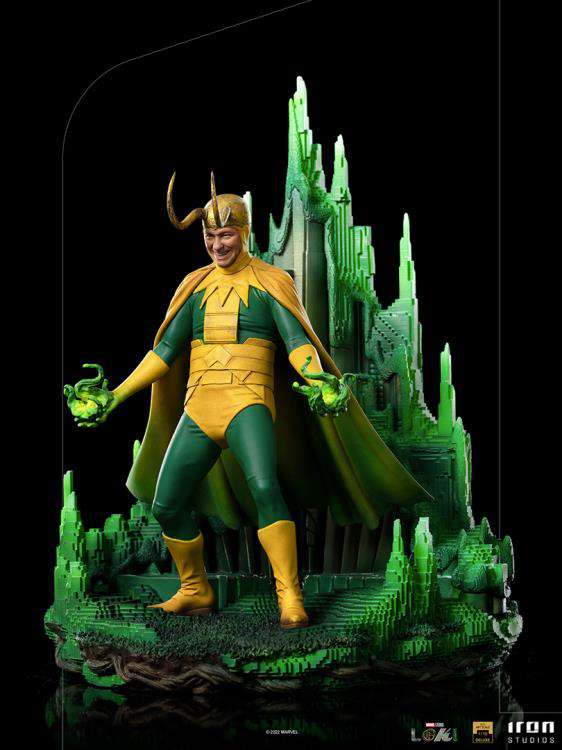 IRON STUDIOS LOKI CLASSIC VARINAT DLX 1/10 STATUA 25 cm
