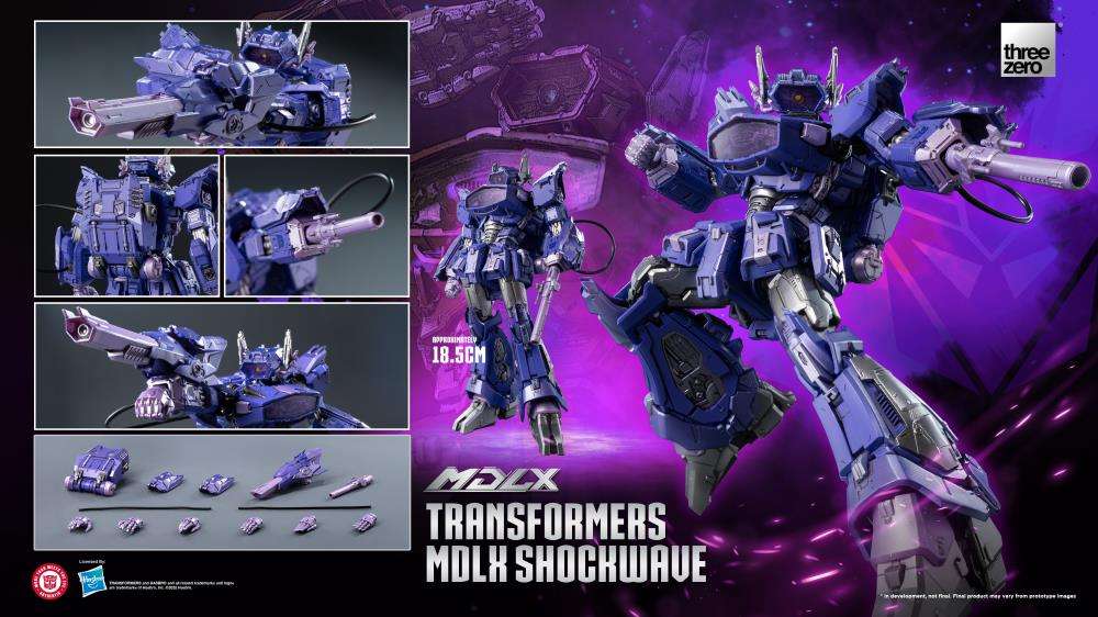 TRANSFORMERS MDLX SHOCKWAVE ACTION FIG