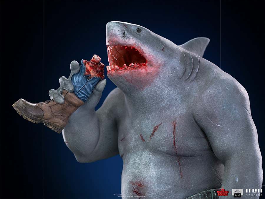IRON STUDIOS SUICIDE SQUAD KING SHARK ART 1/10 STATUA 24 cm
