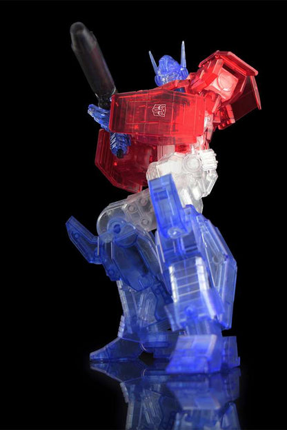 TRANSFORMERS OPTIMUS PRIME CLEAR MK