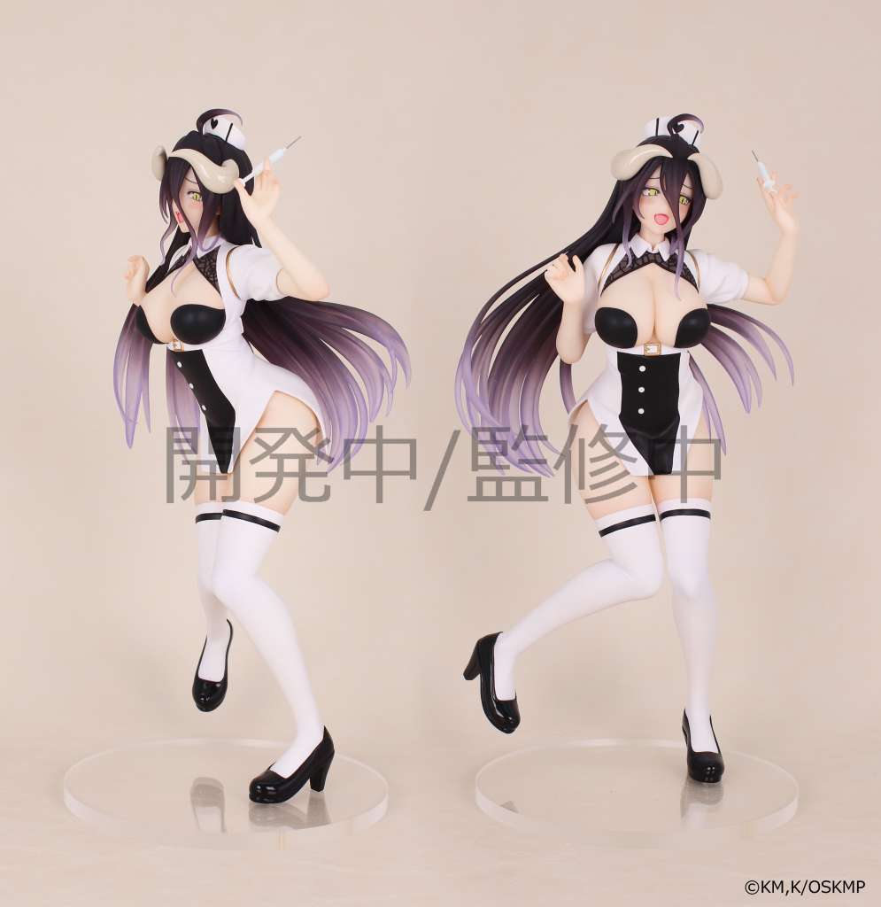 OVERLORD VIVIT PVC STATUA ALBEDO NURSE VER. 18 CM SYSTEM SERVICE