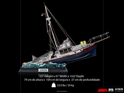 IRON STUDIOS JAWS ATTACK DEMI ART 1/20 STATUA 79 cm