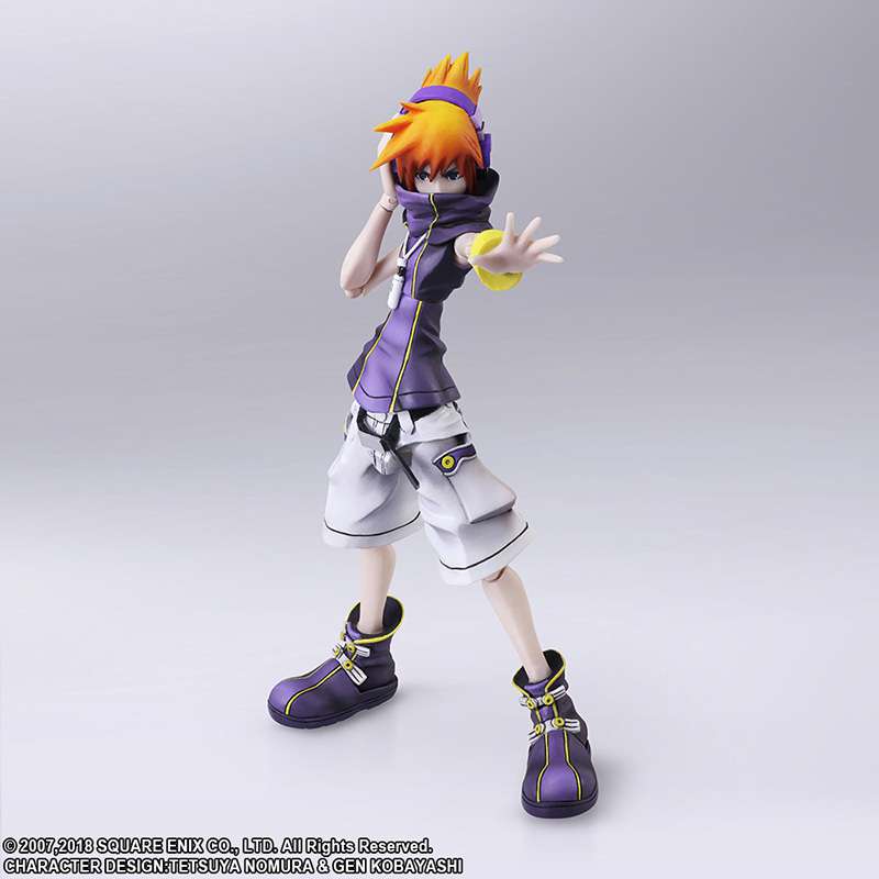 SQUARE ENIX WORLD END W/ YOU FINAL REMIX NEKU AF ACTION FIGURE 13 cm