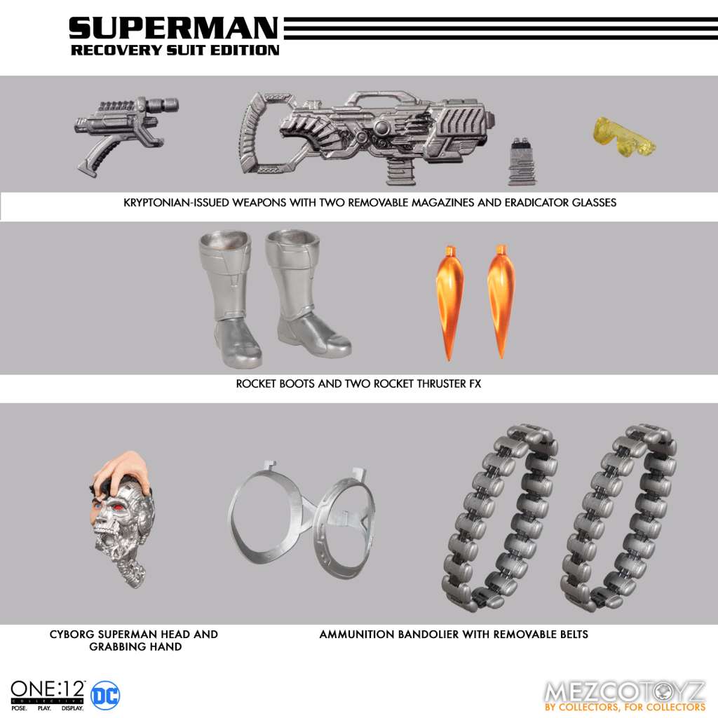 ONE 12 COLLECT SUPERMAN RECOVERY SUIT AF