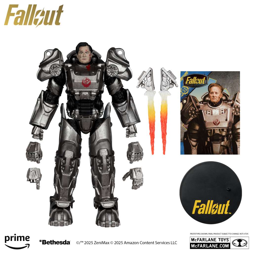 MCFARLANE TOYS 2025 FALLOUT TV WAVE 1 ASSORTMENT SET (6) ACTION FIGURE 17.5 cm