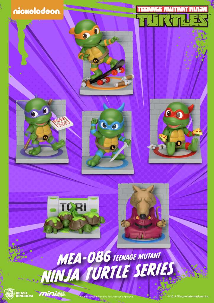 TMNT SERIES BLIND BOX SET (6)