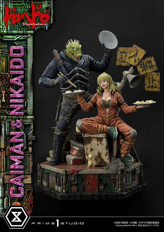 DOROHEDORO CAIMAN & NIKAIDO STATUE