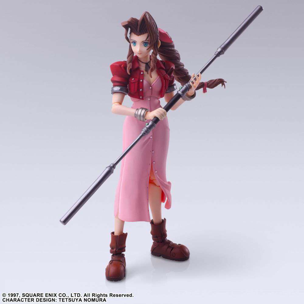 SQUARE ENIX FFVII AERITH GAINSBOROUGH BRING ARTS AF ACTION FIGURE 13 cm
