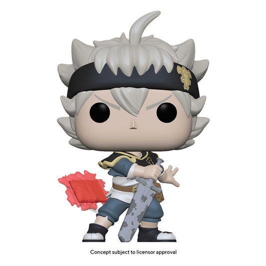 Black Clover Pop! Animation Vinile Figura Asta 9 Cm Funko