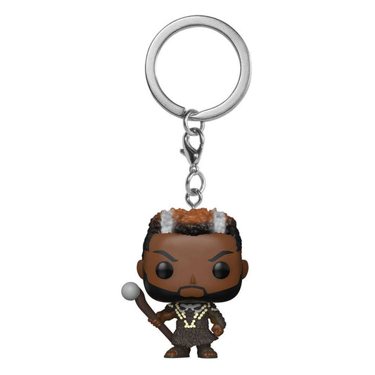 Black Panther: Wakanda Forever Pocket Pop! Vinile Portachiavis 4 Cm M'baku Display (12) Funko